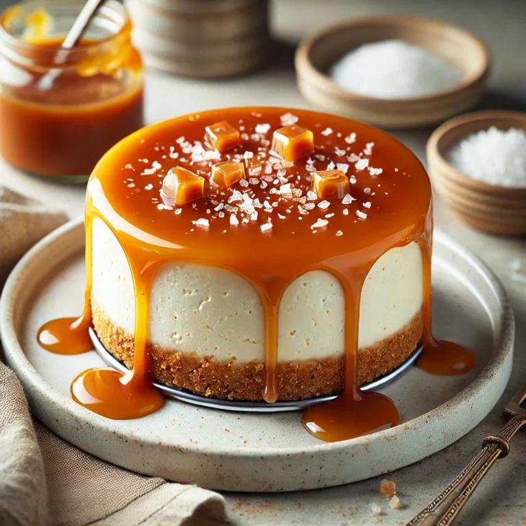 Salted Caramel Cheesecake